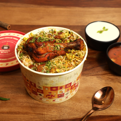 Chicken Tangdi Dum Biryani