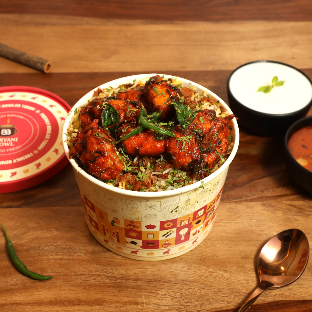 Chicken 65 Dum Biryani