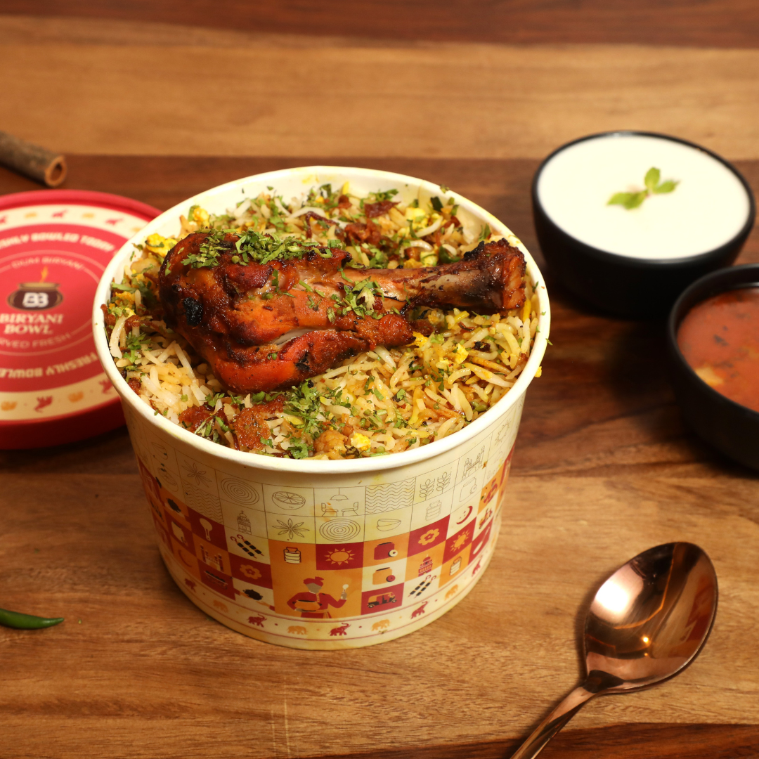 Chicken Tangdi Dum Biryani