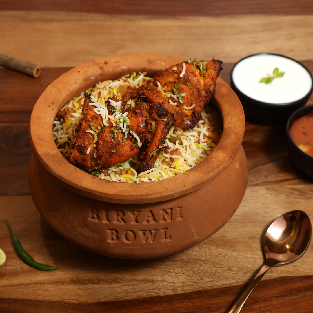 Chicken Tikka Handi Dum Biryani