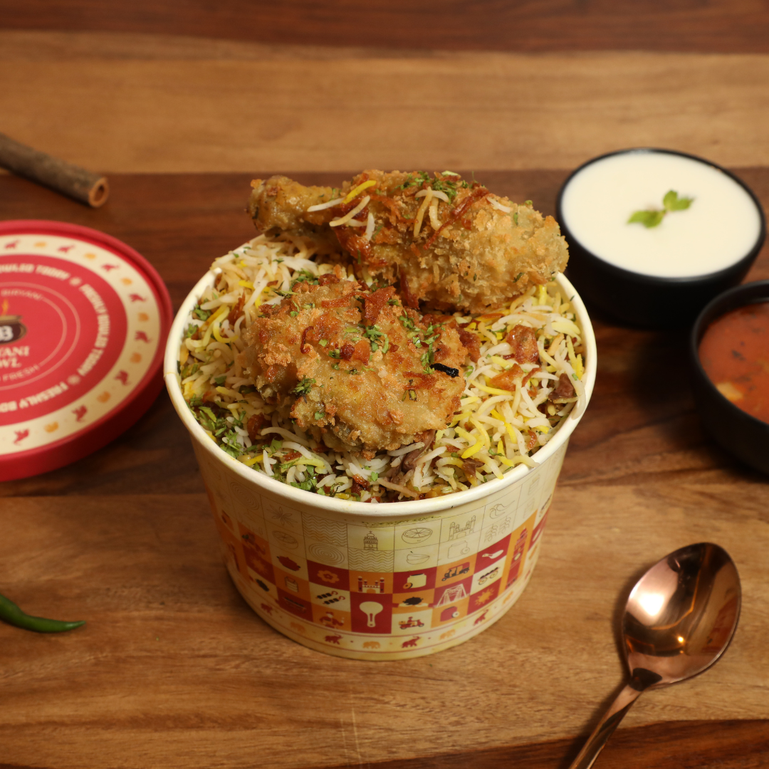 Fry Piece Dum Biryani